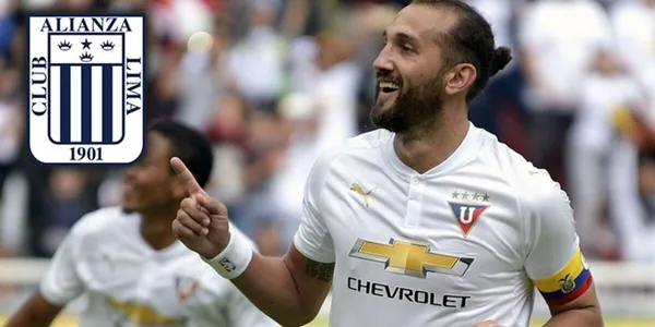 Hernán Barcos tuvo su primer partido en el fútbol peruano, con Alianza Lima, luego de regresar de la 4ta división de Italia