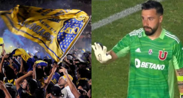 Hernán Galíndez fue titular en el cotejo Boca Juniors ante U. de Chile. Los hinchas lo reconocieron luego de lo que hizo con un jugador rival