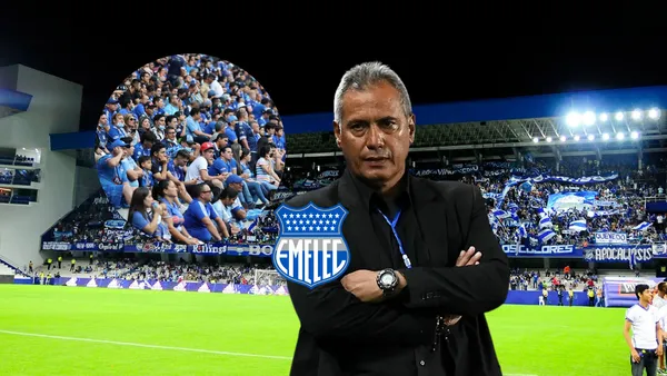 Hernán Torres atentos, hinchada de Emelec. Foto tomada de: Emelec