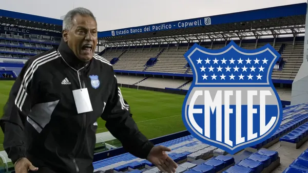 Hernán Torres en el Estadio Capwell (Foto tomada de: El Universo/Antena 2/Wikipedia)