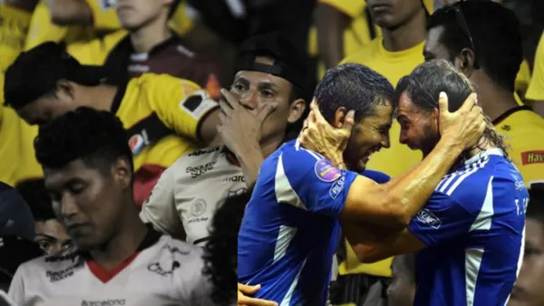 Hinchas de Barcelona SC y Emelec