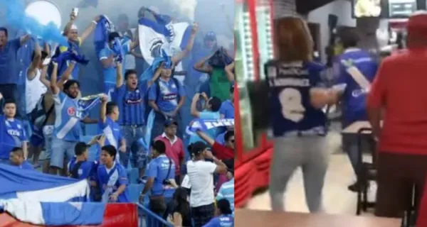Hinchas de Emelec se enfrentaron en el estadio Capwell y ahora también provocan disturbios fuera del escenario deportivo