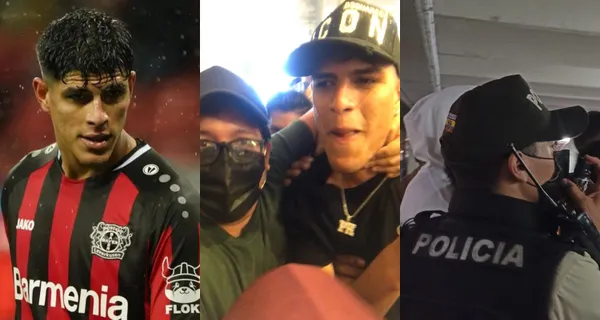 Hubo un alboroto por ver a Piero Hincapié y la seguridad casi se extrema por defenderlo