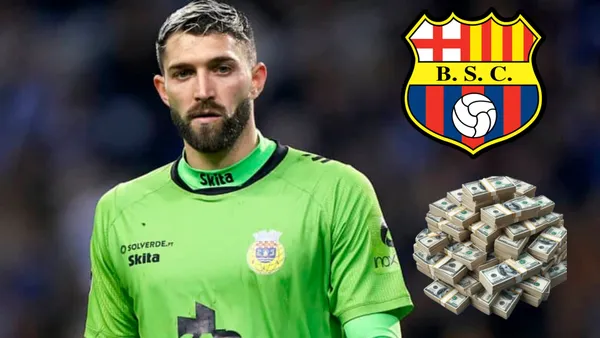 Ignacio de Arruabarrena y Barcelona SC / Foto de: El Futbolero Ecuador