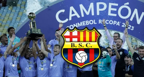 Independiente del Valle le restregará la Recopa Sudamericana, que ganó ante Flamengo, a Barcelona SC