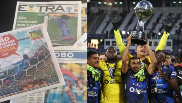 Independiente del Valle quedó campeón de la Copa Sudamericana y la prensa brasileña se molestó