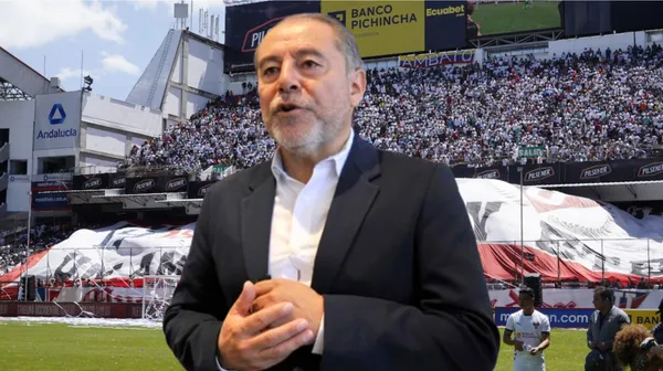 Isaac Álvarez dirigente de LDU