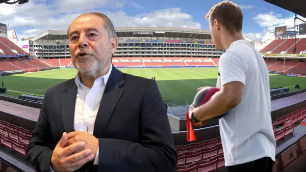 Isaac Álvarez dirigente de Liga de Quito