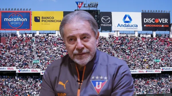 Isaac Álvarez dirigente de Liga de Quito