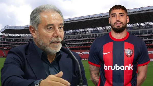 Isaac Álvarez y Francisco Fydriszewski (Foto tomada de: Wikipedia/San Lorenzo)