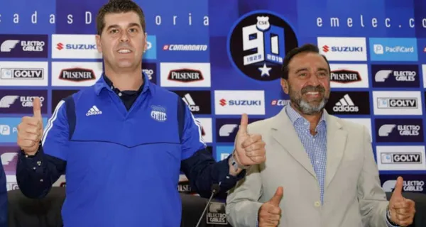 Ismael Rescalvo está firme en Emelec por decisión de Nassib Neme y descartó opciones