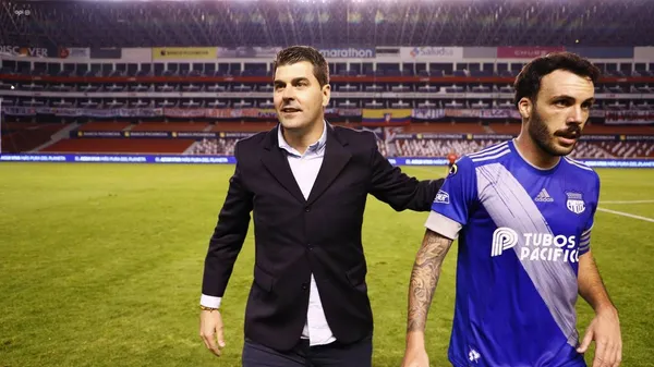 Ismael Rescalvo felicitó a sus jugadores por la victoria en Riobamba pero encontró un factor culpable al mal funcionamiento de Emelec