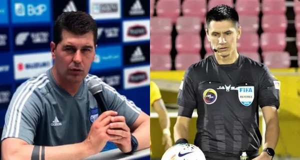 Ismael Rescalvo habló tras la derrota contra Independiente del Valle donde responsabilizó al referí central de las decisiones que afectaron a su plantel