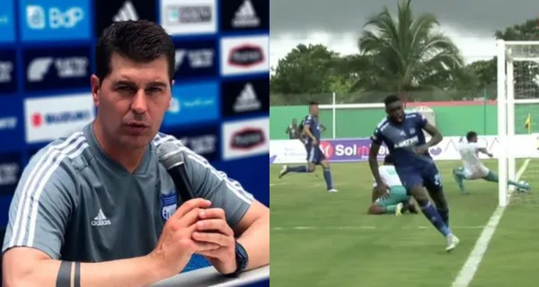 Ismael Rescalvo sonrió luego de la goleada en Copa Ecuador a Unión Manabita y mira lo que dijo, puso las cosas en su lugar