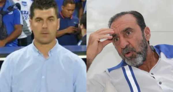 Ismael Rescalvo tuvo un momento de tensión luego que mandó a callar y se encaró con los hinchas de Emelec en Cuenca