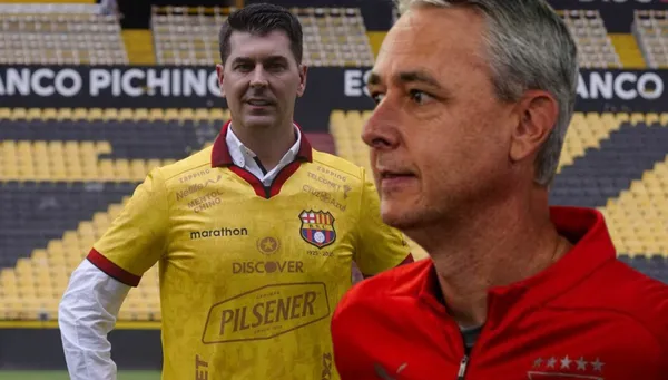 Ismael Rescalvo y Tiago Nunes