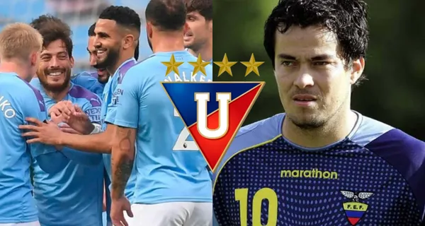 Iván Kaviedes estuvo entrenando en el Manchester City, les gustó como jugaba pero no llegó finalmente porque no le dieron facilidades