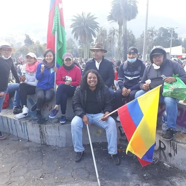 Jacinto Espinoza, ex portero de Liga de Quito y Emelec, fue retenido por manifestantes según aseguró su esposa
