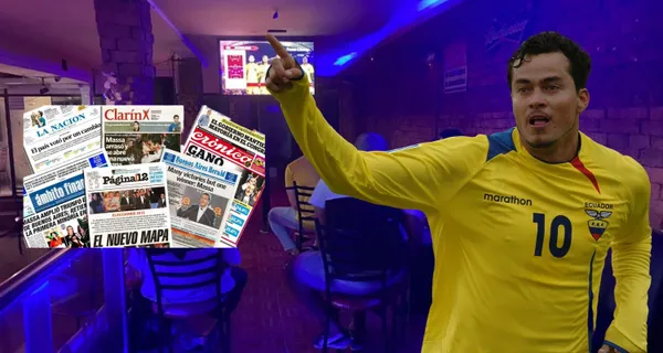 Jaime Iván Kaviedes causó revuelo en Argentina por promocionar un club de caballeros