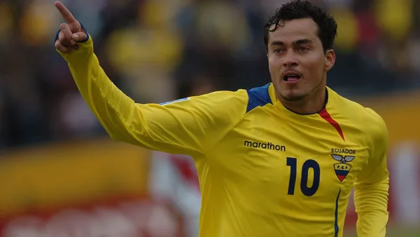 Jaime Iván Kaviedes en la Selección Ecuatoriana / Foto tomada de: API