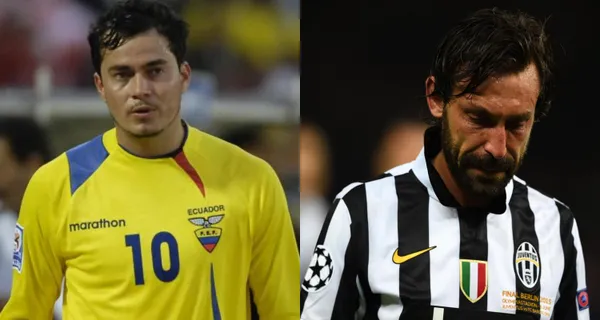 Jaime Iván Kaviedes no ha dejado la actividad deportiva y en su nuevo equipo de fútbol 7 anotó el gol del campeonato con una sutileza tras un tiro libre que dejó parado al portero como Andrea Pirlo