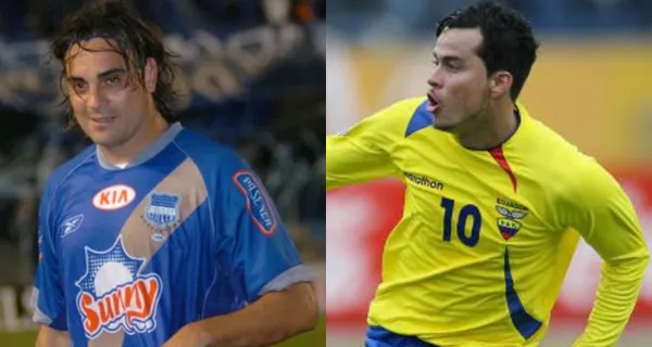 Jaime Iván Kaviedes llegó a ser goleador mundial y Carlos Juárez lo tuvo de compañero en sus inicios