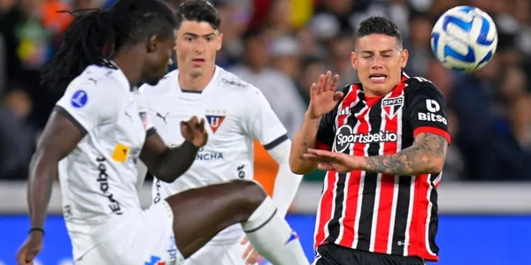 James Rodríguez no la pasa bien y extrañamente empezó desde que enfrentó a Liga de Quito, mira lo que le pasó ahora al colombiano