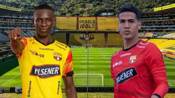 Janner Corozo y Justin Cornejo (Foto tomada de: Barcelona SC)