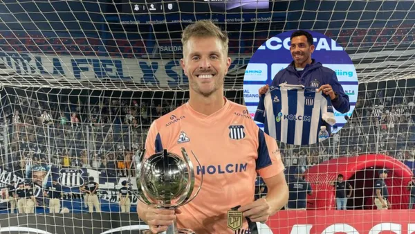 Javier Burrai-Carlos Tevez / Foto: Infobae