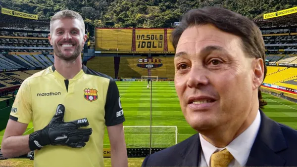 Javier Burrai confesó que no fue por dinero que no jugó en Barcelona SC (Foto tomada de: El Comercio/Primicias)