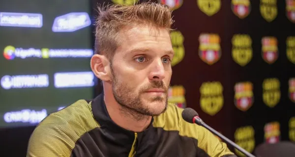 Javier Burrai es una de las grandes figuras que tiene Barcelona SC, y ahora no solo por lo que hace dentro de la cancha sino también cómo se desempeña fuera de la misma