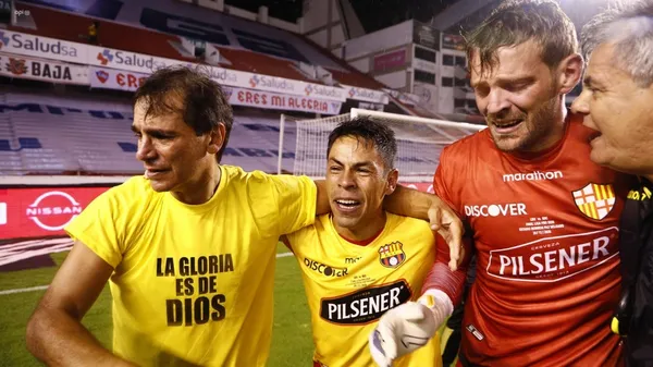 Javier Burrai es una de las máximas figuras que tiene Barcelona SC y también lo demostró fuera de las canchas