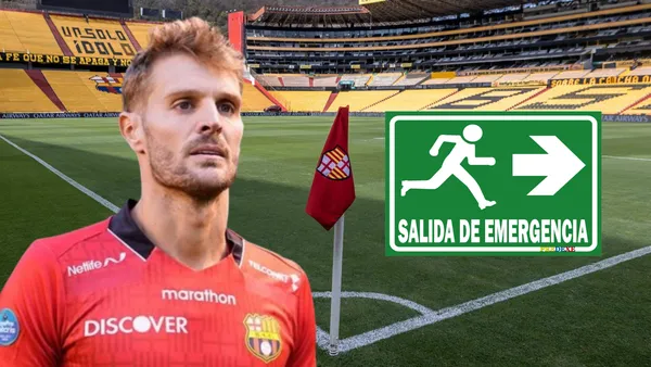 Javier Burrai (Foto tomada de: Barcelona SC/API/Extintor)