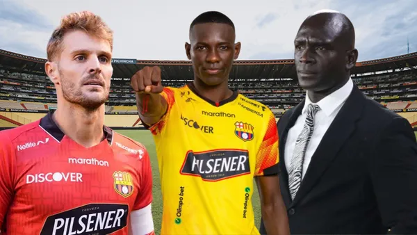 Javier Burrai, Janner Corozo y Segundo Alejandro Castillo (Foto tomada de: Alcaldía de Guayaquil/API/Janner Corozo)