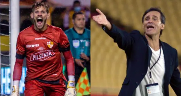 Javier Burrai no pudo contener su rabia luego del cotejo que cayó Barcelona SC ante Aucas y se filtró días después su reacción puesto que pasó el equipo defendiéndise hasta con 9 hombres