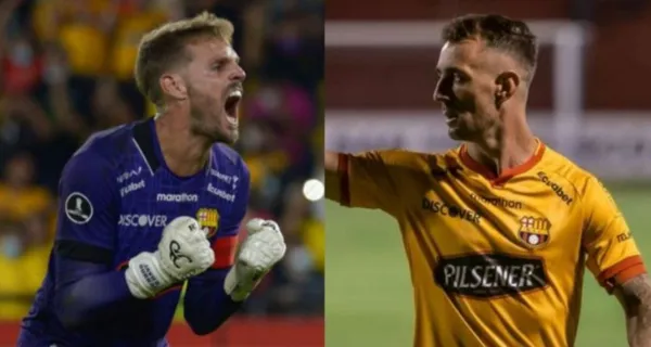 Javier Burrai recibió muchas muestras de cariño por los hinchas de Barcelona SC y mira lo que hizo