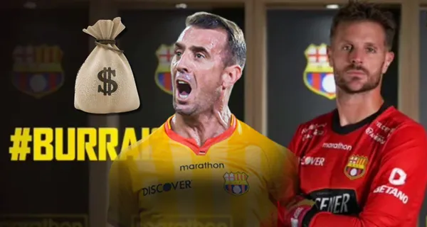 Javier Burrai renovó con Barcelona SC mientras Damián Díaz termina contrato este 2023 y no han ofrecido extensión
