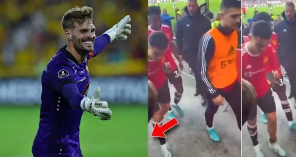 Javier Burrai se llevó los aplausos luego de su gesto con un niño