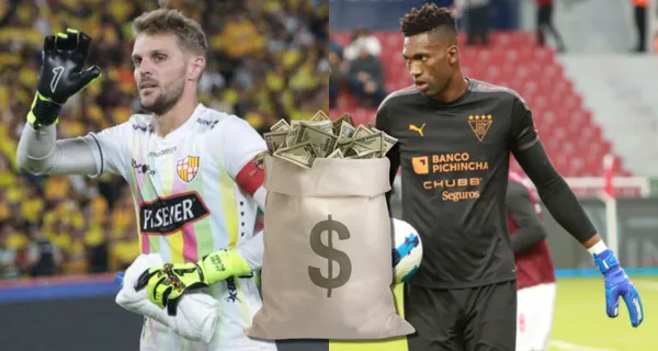 Javier Burrai se queda en Barcelona SC y mira la diferencia que tiene con Alexander Domínguez en Liga de Quito