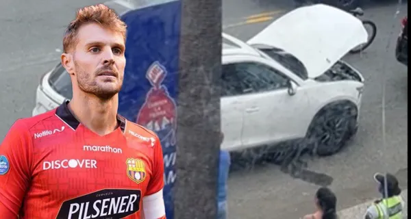 Javier Burrai sufrió un accidente de tránsito