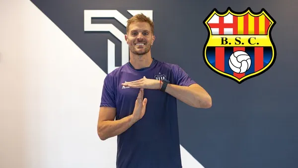 Javier Burrai y Barcelona SC / Foto de: El Futbolero Ecuador