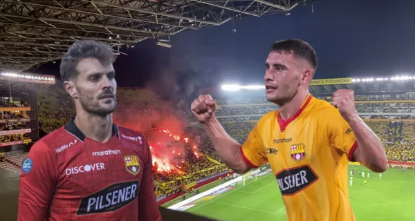 Javier Burrai y Emmanuel Martínez / Foto de: El Futbolero Ecuador