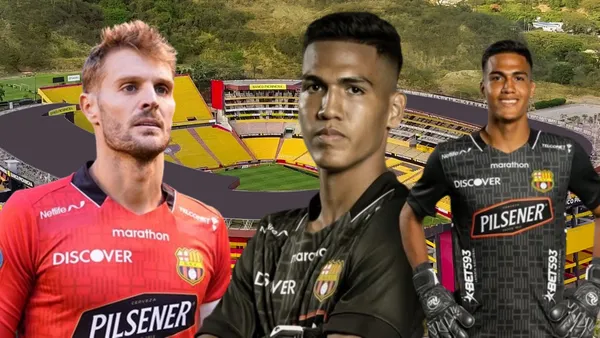 Javier Burrai y Justin Cornejo (Foto tomada de: Barcelona SC/API)