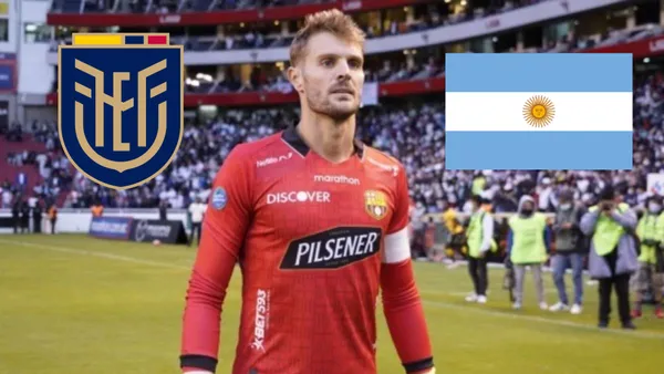 Javier Burrai y selección ecuatoriana / Foto de: El Futbolero Ecuador