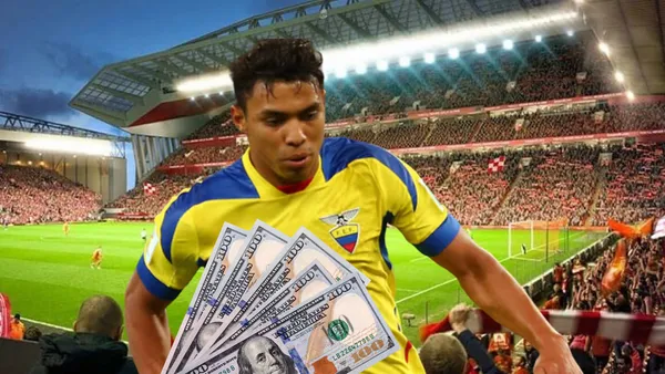 Jefferson Montero jugando, dinero. Foto tomada de: Metro Ecuador