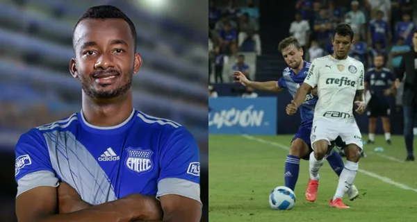 Jefferson Orejuela, ex Emelec, apareció luego del partido que el Bombillo cayó en local ante Palmeiras por Copa Libertadores
