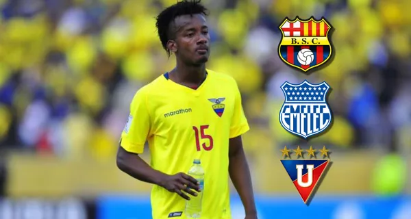Jefferson Orejuela no puede olvidar de su paso por este equipo ecuatoriano, ya que jugó en los 3 grandes