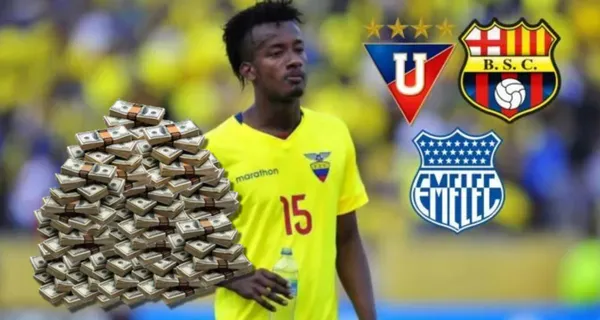 Jefferson Orejuela no tiene ofertas de los grandes de Ecuador y mira en donde pueden pagarle lo que ganó en su mejor momento