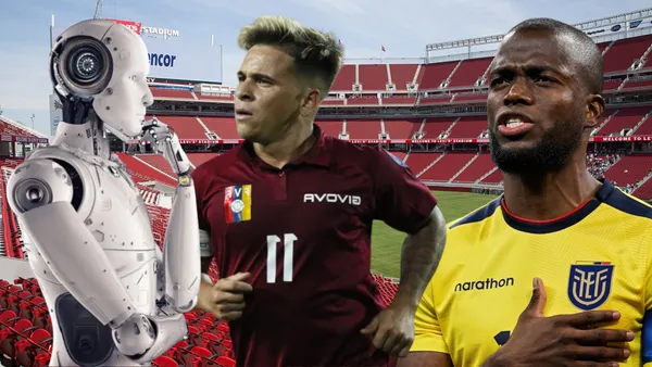 Jefferson Soteldo y Enner Valencia (Foto tomada de: Wikipedia/AFP/EFE/El Orden)