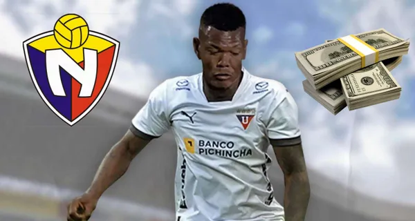 Jefferson Valverde no lo pensó dos veces para ir a Liga de Quito, debido a su bajo sueldo en El Nacional